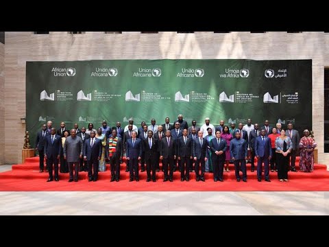 نشاط السيد الرئيس خلال المشاركة بالدورة السابعة لاجتماع القمة التنسيقي لمنتصف العام للاتحاد الأفريقي hqdefaul 30