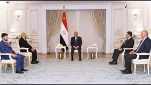 الرئيس عبد الفتاح السيسي يستقبل رئيس مجلس النواب الليبي