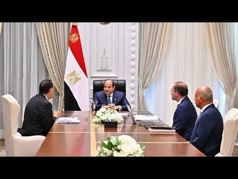الرئيس عبد الفتاح السيسي يجتمع مع رئيس مجلس الوزراء ووزير المالية hqdefau 115