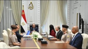 الرئيس عبد الفتاح السيسي يشهد استعراضًا للموقف المائي على مستوى الجمهورية