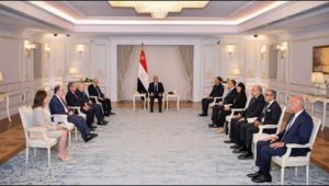 السيد الرئيس عبد الفتاح السيسي يستقبل رئيس مجلس الوزراء اللبناني
