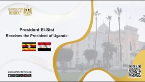 President El-Sisi Receives the President of Uganda