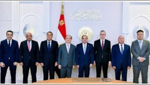 السيد الرئيس يستقبل الرئيس التنفيذي لشركة "سكاتك" النرويجية والرئيس والمؤسس لمجموعة "صنجرو" الصينية