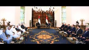 الرئيس عبد الفتاح السيسي يستقبل رئيس دولة الإمارات العربية المتحدة ويعقدان جلسة مباحثات موسعة