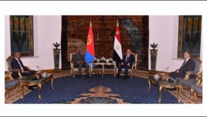 الرئيس عبد الفتاح السيسي يستقبل رئيس دولة إريتريا ورئيس مجلس وزراء الكويت