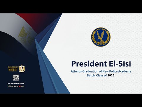 President El-Sisi Attends Graduation of New Police Academy Batch, Class of 2025 hqdefaul 29