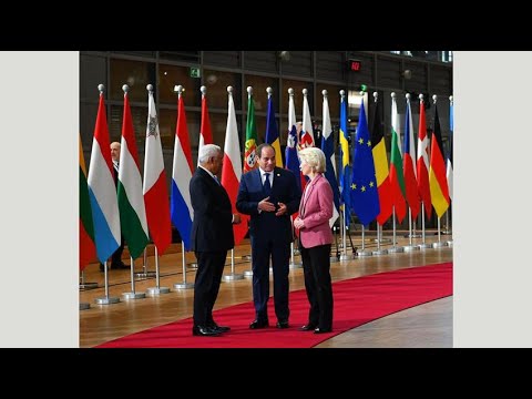 نشاط السيد الرئيس خلال مشاركة سيادته بالقمة المصرية الأوروبية الأولى في العاصمة البلجيكية بروكسل hqdefaul 95