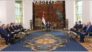 الرئيس عبد الفتاح السيسي يستقبل أمين مجلس الأمن لروسيا الاتحادية