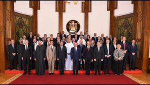 الرئيس عبد الفتاح السيسي يستقبل رؤساء وقيادات ٥٢ من كبريات الشركات المصرية والعالمية