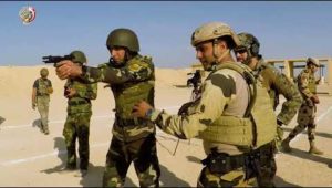 استمرار  فعاليات التدريب المشترك " ميدوزا - ١٤ " بجمهورية مصر العربية