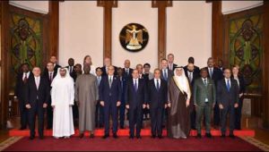 السيد الرئيس يستقبل السادة الوزراء ورؤساء الوفود المشاركين بالدورة الـ ٩ لأسبوع القاهرة للمياه ٢٠٢٦
