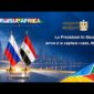 Le Président Al-Sissi arrive à la capitale russe, Moscou