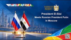 President El-Sisi Meets Russian President Putin in Moscow