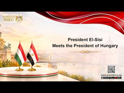 President El-Sisi Meets the President of Hungary hqdefaul 93